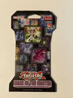 Yu-Gi-Oh TCG Maze of the Master 1st edition Booster Packs - Lot of 7 - Image 2