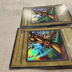 (2X) Vintage LOB-120 Ultra Rare Holo Right Leg of the Forbidden One Yu GiOh VLP - Image 18