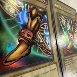 (2X) Vintage LOB-120 Ultra Rare Holo Right Leg of the Forbidden One Yu GiOh VLP - Image 22