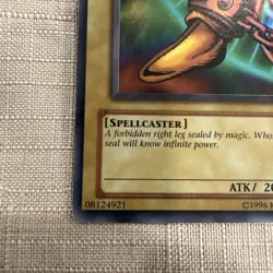 (2X) Vintage LOB-120 Ultra Rare Holo Right Leg of the Forbidden One Yu GiOh VLP - Image 5