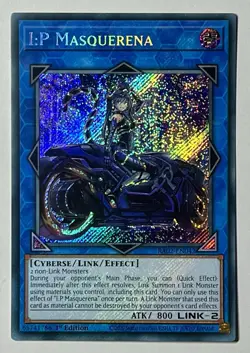 I:P Masquerena (Alternate Art) RA02-EN042 (NM) Secret Rare 1st Edition Yu-Gi-Oh - Image 1