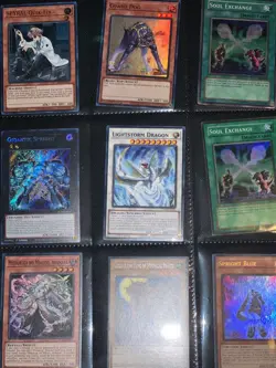 Vintage Yu-GI-Oh PSA lot & Binder W high end raw cards (Read description for mo - Image 5