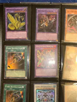 Vintage Yu-GI-Oh PSA lot & Binder W high end raw cards (Read description for mo - Image 8