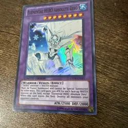 1x (MP) Elemental HERO Absolute Zero GENF-ENSE1 Super Rare Limited Ed. YuGiOh - Image 2