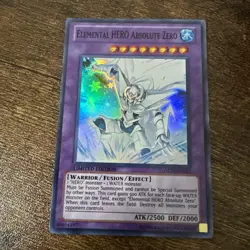 1x (MP) Elemental HERO Absolute Zero GENF-ENSE1 Super Rare Limited Ed. YuGiOh - Image 4