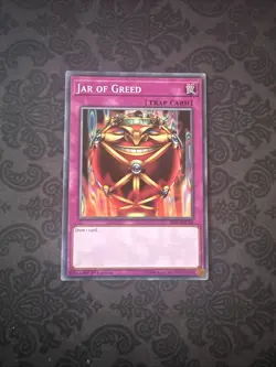 Yugioh Jar Of Greed SS01-ENC16 Speed Duel Common 1st Ed - Image 1