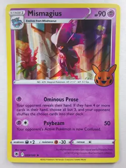 Mismagius 059 Holo Trick or Trade Pokemon card - Image 1