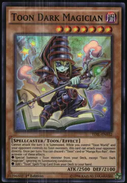 Yu-Gi-Oh! - The Dark Illusion Toon Dark Magician 2016 TDIL-EN032 1st Edition - Image 3