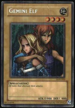 Yu-Gi-Oh! - Labyrinth of Nightmare Gemini Elf 2003 LON-000 Unlimited - Image 1