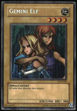 Yu-Gi-Oh! - Labyrinth of Nightmare Gemini Elf 2003 LON-000 Unlimited - Image 3