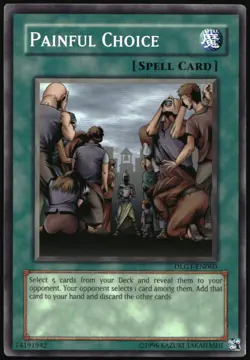 Yu-Gi-Oh! - Dark Legends Painful Choice 2008 DLG1-EN060 Unlimited - Image 3
