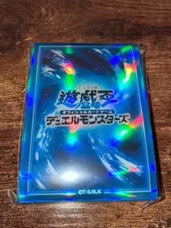 Yu-Gi-Oh Sleeves Water Attribute Blue Official Konami OCG 70 NEW - Image 2