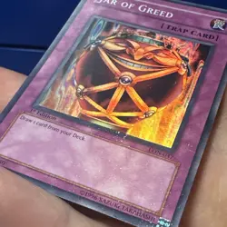 Yu-Gi-Oh! - Labyrinth of Nightmare Jar of Greed 2003 LON-047 1st Edition MP - Image 25