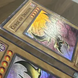 2X) YuGiOh Curse of Dragon LOB-066 1st Edition LP + 1st Edition MP (description) - Image 18