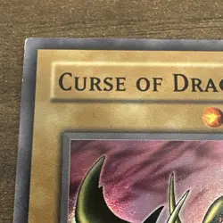 2X) YuGiOh Curse of Dragon LOB-066 1st Edition LP + 1st Edition MP (description) - Image 3