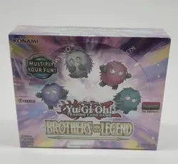 Yu-Gi-Oh Brothers of Legend English 1st Edition Booster Box 24 Packs, New Sealed - Image 1