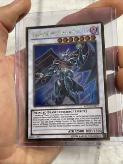 Yugioh Blackwing Armor Master PGLD-EN077 Gold Rare Card Yu-Gi-Oh! NM Condition - Image 5