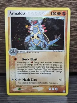 Pokemon Card: Armaldo HOLO 3/108 EX Power Keepers Set Rare! LP - Image 1