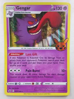 Gengar 057 Holo Trick or Trade Pokemon card - Image 1