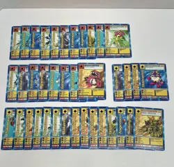 Vintage Digimon Trading Card Lot – 70 Cards – 1st Editions & Holos Included! - Image 3