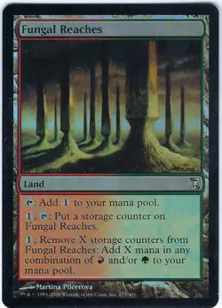 FOIL Fungal Reaches Time Spiral Uncommon – MTG Magic the Gathering Card - Image 1