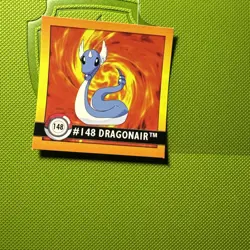 1999 Artbox Stickers Series 1 Pokémon Card Sticker TCG #148 DRAGONAIR NM - Image 1