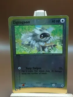 eReader HP Zigzagoon 79/109 Ex Ruby and Sapphire Reverse Holo PokÃ©mon TCG Card - Image 1