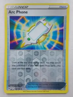 Arc Phone 152 Reverse Holo Lost Origin Pokemon card - Image 1