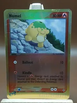 eReader HP/DMG Numel Reverse Holo Common 70/97 EX Dragon PokÃ©mon Card - Image 1