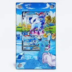Glaceon VMAX Alt Art GGT Pokémon Extended Protect Case Screwdown Card Holder - Image 1