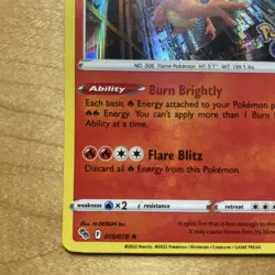 Charizard 10/78 PokÃ©mon GO Set Holo Rare PokÃ©mon Card TCG 2022 - Image 5