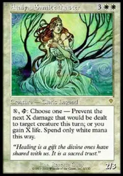 Atalya, Samite Master - Medium Play MTG Invasion - Image 1