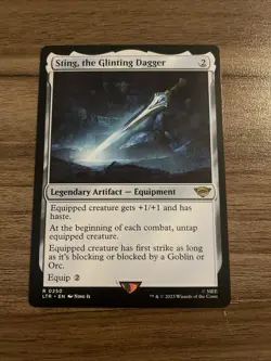MTG, Sting, the Glinting Dagger 250 Universes Beyond: the Lord of the Rings - Image 1