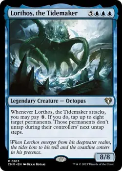 Lorthos, the Tidemaker - Light Play MTG Commander Masters - Image 1