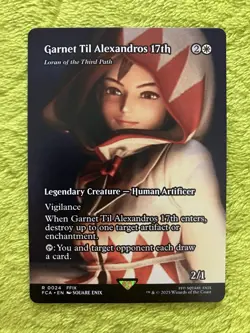 Garnet Til Alexandros 17th (Rare Showcase) 0024 Final Fantasy FCA MTG NM/M R - Image 1