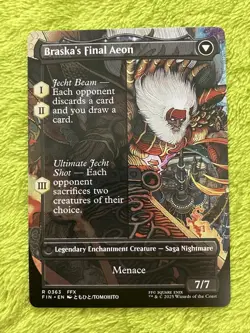 Jecht, Reluctant Guardian (Borderless) Final Fantasy Regular MTG - Image 2