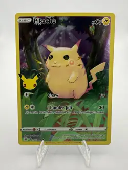 2021 Pokemon Celebrations 25th Anniversary Pikachu 005/025 Mint - Image 1