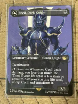 Cecil, Dark Knight Magic: The Gathering Card - Image 1