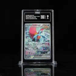 Roaring Moon EX 2023 Pokemon S&V Paradox Rift #251/182 SIR TAG 9 - Image 1