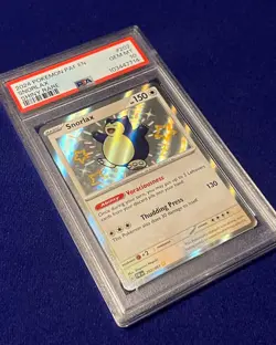 PSA 10 Snorlax Shiny Rare #202 Paldean Fates 2024 Pokemon GEM MINT - Image 2