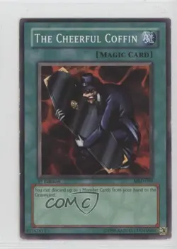 The Cheerful Coffin 1st Ed. YuGiOh Metal Raiders #MRD-059 2002 16f0 - Image 1