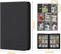 Luxury Faux Leather 540 Card Capacity Collector's Binder – Ideal for TCG & MTG - Image 4
