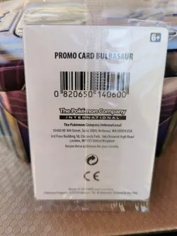 Pokemon TCG Bulbasaur SM198 Detective Pikachu Black Star Promo Card Sealed - Image 2