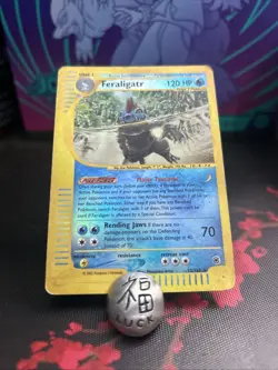 Feraligatr 12/165 Reverse Holo Rare Expedition Pokemon Card - Image 9