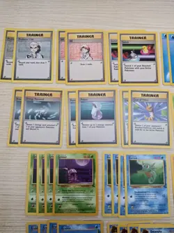 MP Lot Of 108 Vintage Pokemon Cards Regular Mostly Fossil Jungle W Rocket BSU - Image 12
