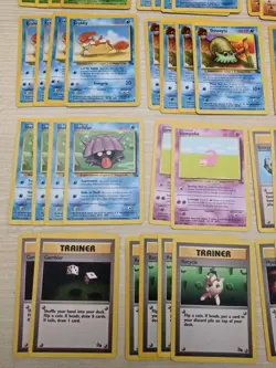 MP Lot Of 108 Vintage Pokemon Cards Regular Mostly Fossil Jungle W Rocket BSU - Image 6