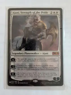 Ajani, Strenght Of The Pride Mtg Cards J22 002/280 Magic The Gathering - Image 1