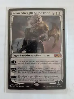 Ajani, Strenght Of The Pride Mtg Cards J22 002/280 Magic The Gathering - Image 3