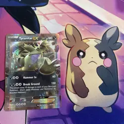 Pokemon TCG | Half Art Ex Card Bundle X9 | Tyranitar, White Kyurem & More - Image 10