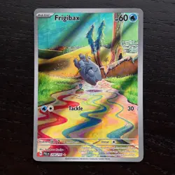 Frigibax 208/193 Pokemon Paldea Evolved Full Art Illustration Rare Holo Card NM - Image 3